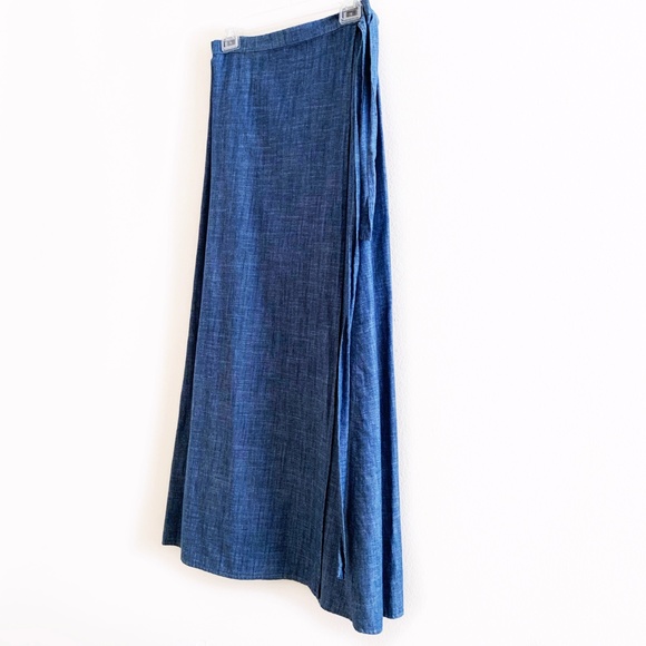 Denim Wrap and Salong Maxi Skirt - Picture 4 of 6